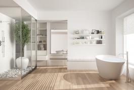 Design d'une salle de bain moderne