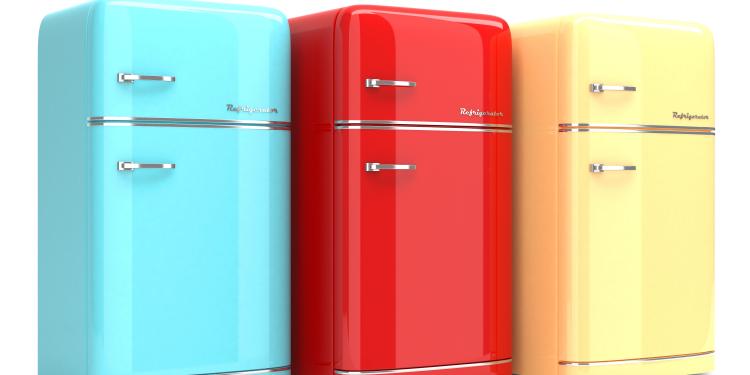 La tendance du frigo rétro   : décoration intérieure  et objets décoratifs