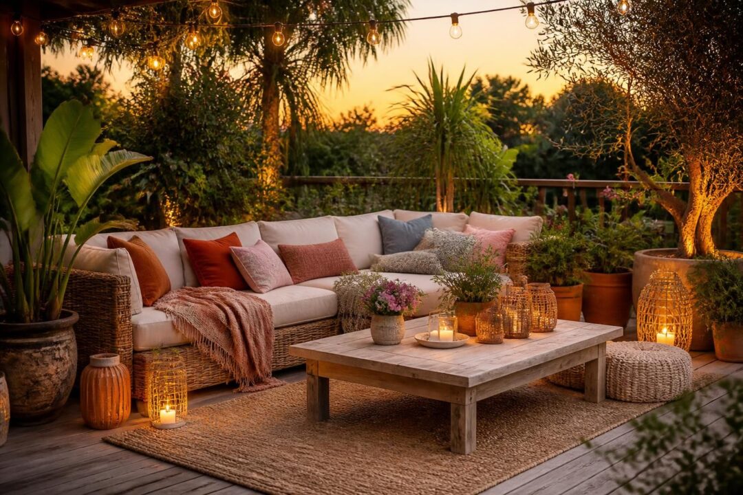 découvrez comment sublimer votre terrasse grâce à des objets de décoration originaux et élégants pour un espace extérieur chaleureux et accueillant.